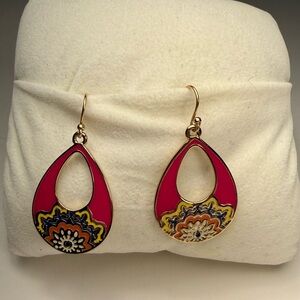 Vera Bradley Rio Teardrop Earrings